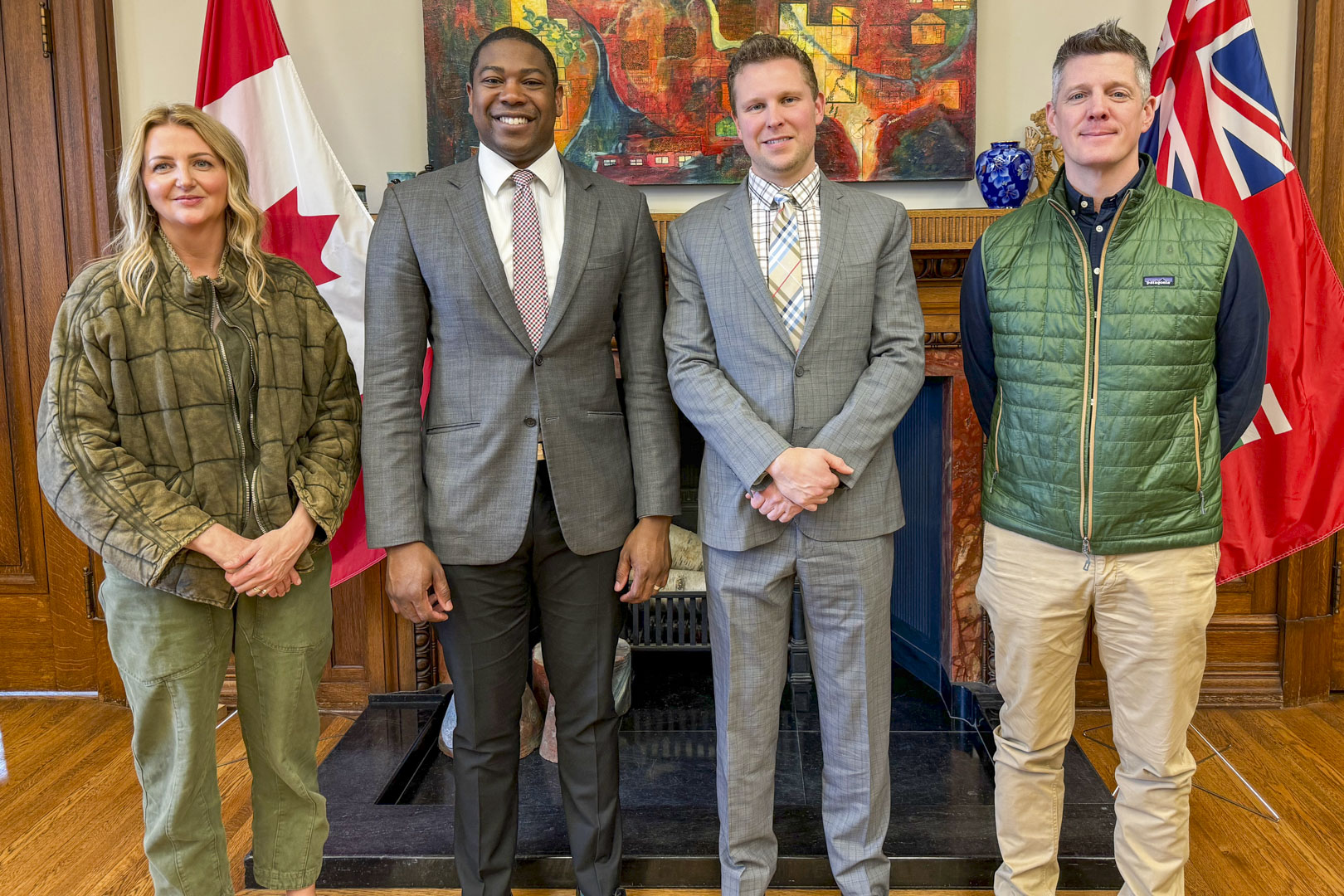 Representatives from TIAM’s acting board met for the first time with the Hon. Jamie Moses, Minister of Economic Development, Investment, Trade, and Natural Resources.