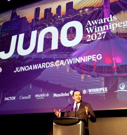 The JUNO Awards are Coming to Winnipeg in 2027